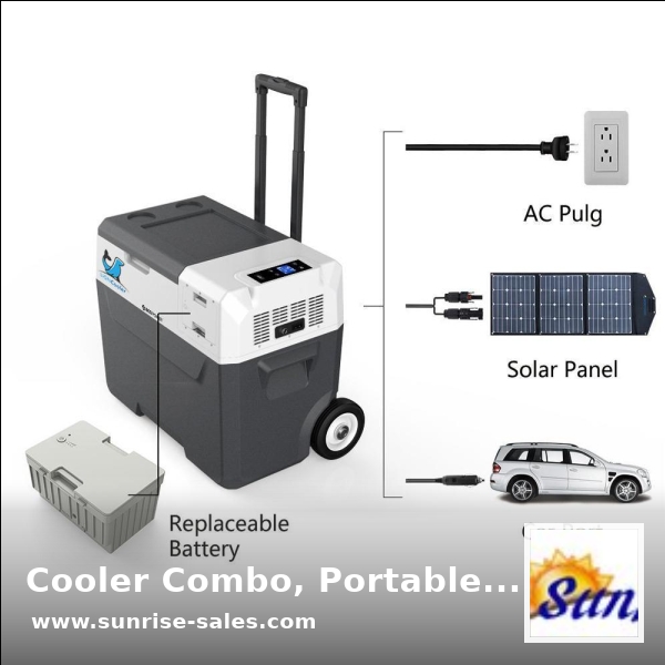 HAVE A GREAT DAY! 

Cooler Combo, Portable Battery Powered Fridge Freezer (52 QT Capacity) &...  ☀️😍☀️
Brought to you by Sunrise Sales 

Stop by to learn more shortlink.store/op5wx7arzyro or visit us on eBay  
ebay.com/usr/sunrise-sa…

#offgrid #portablepower #lithium #solar