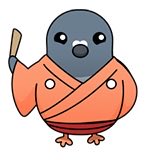 peeeraa112's tweet photo. 落語家ハトが出現!
超可愛いハトにもっと配達させよう！ https://t.co/oG1dSSLIsj