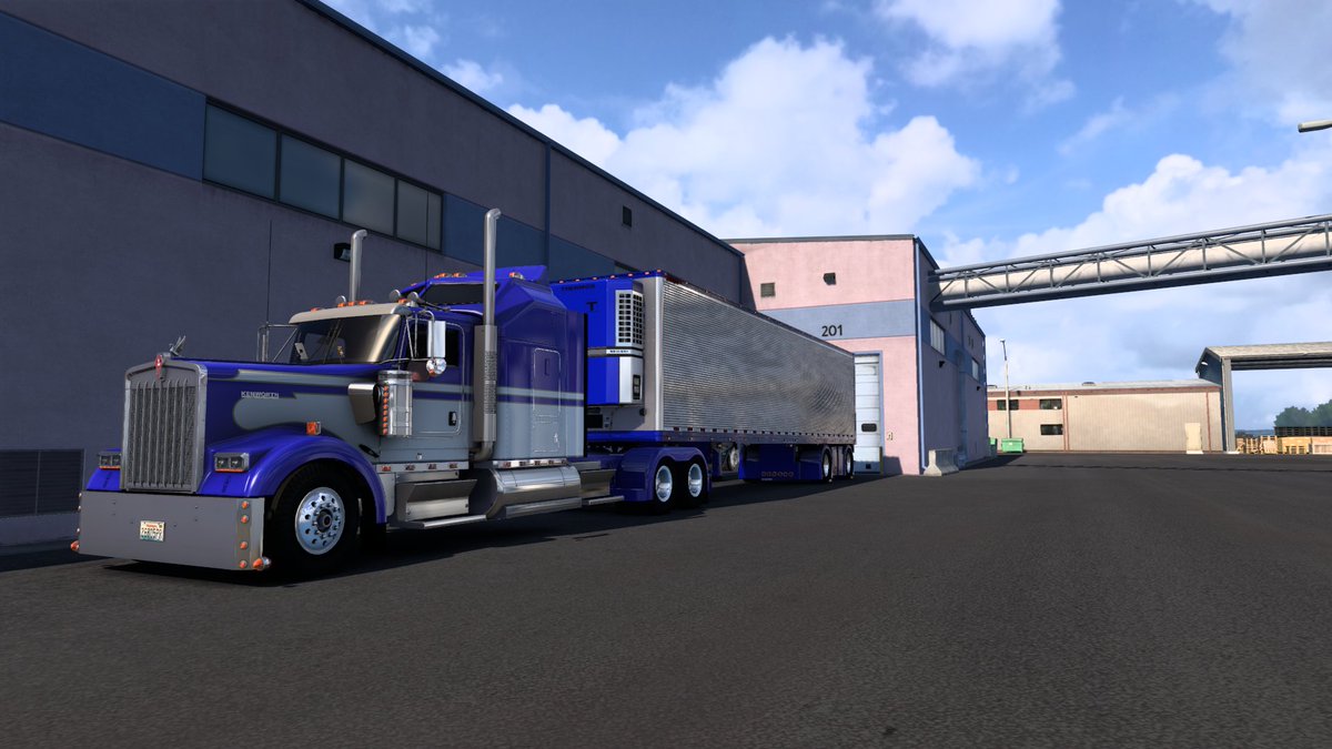 The 1996 Kenworth W900 has returned from overhaul and will resume operations.👍

#AmericanTruckSimulator #ATS #Kenworth