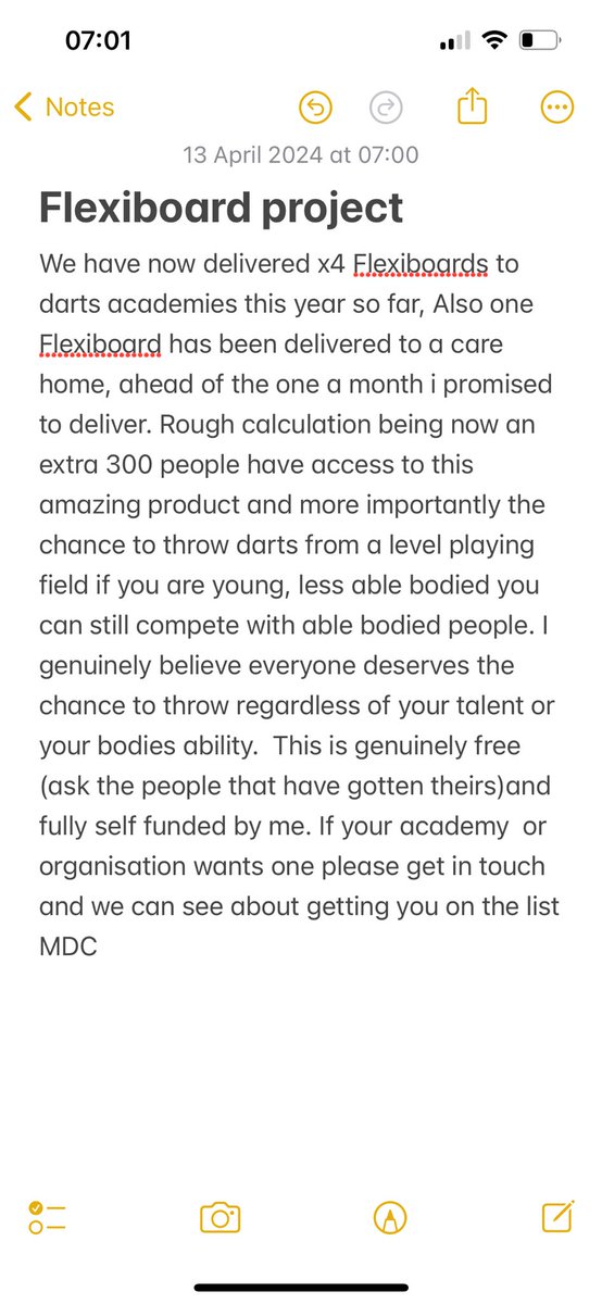 @Flexiboards update below…l. Please RT for maximum exposure to get more academies involved! Might nit seem a lot but every little helps. Thanks to @burtnffc for allowing me to do this. @Wayne501Mardle @DamonHeta180 @TheAsset180 @Winmau @TargetDarts @lorraine180 @Darts_World