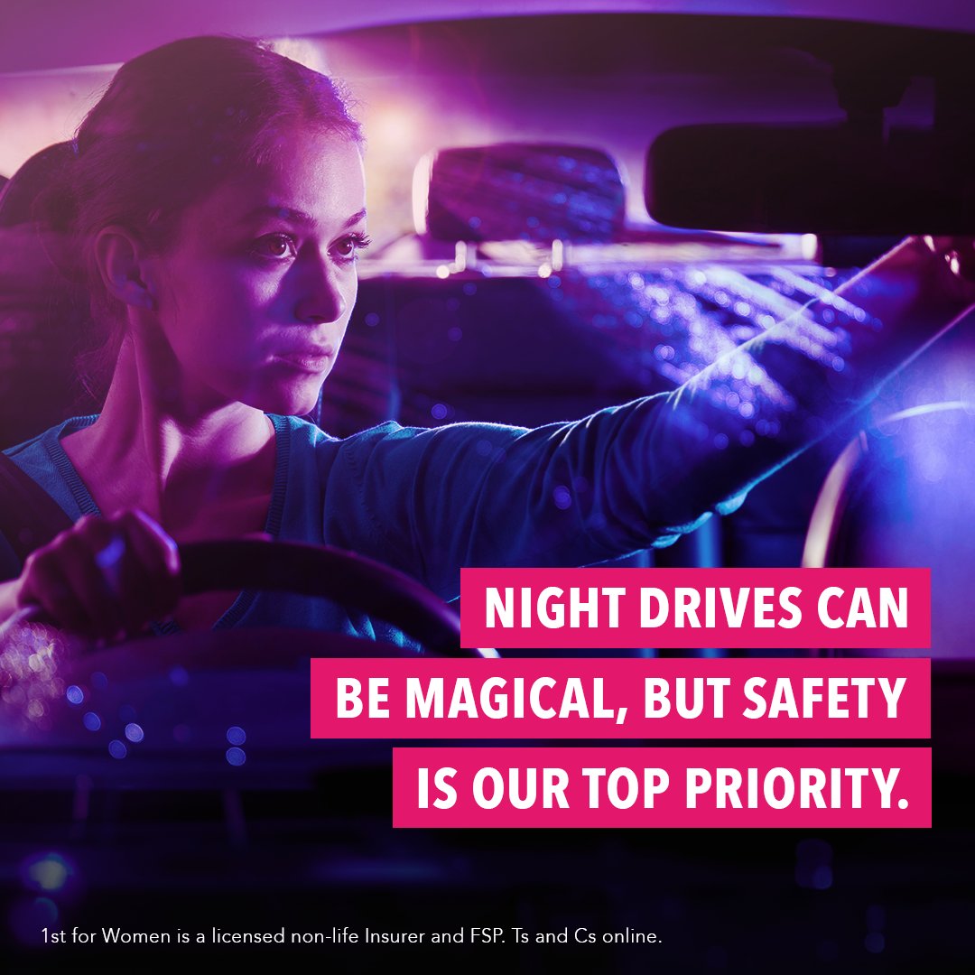 What's your go-to safety tip for driving at night? 🌃 Share your wisdom in the comments below and let's ensure everyone gets home safely. #DrivingSafety #Choose1stForWomen #ChooseFearless