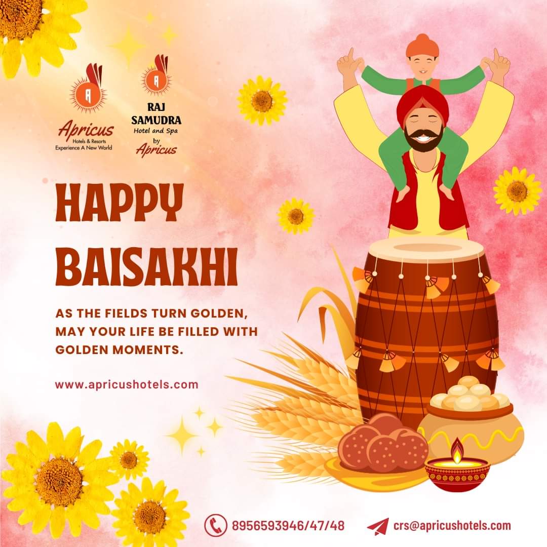Happy Baisakhi 🌾🌾

As the fields turn golden, may your life be filled with golden moments. 🌾🌾😊