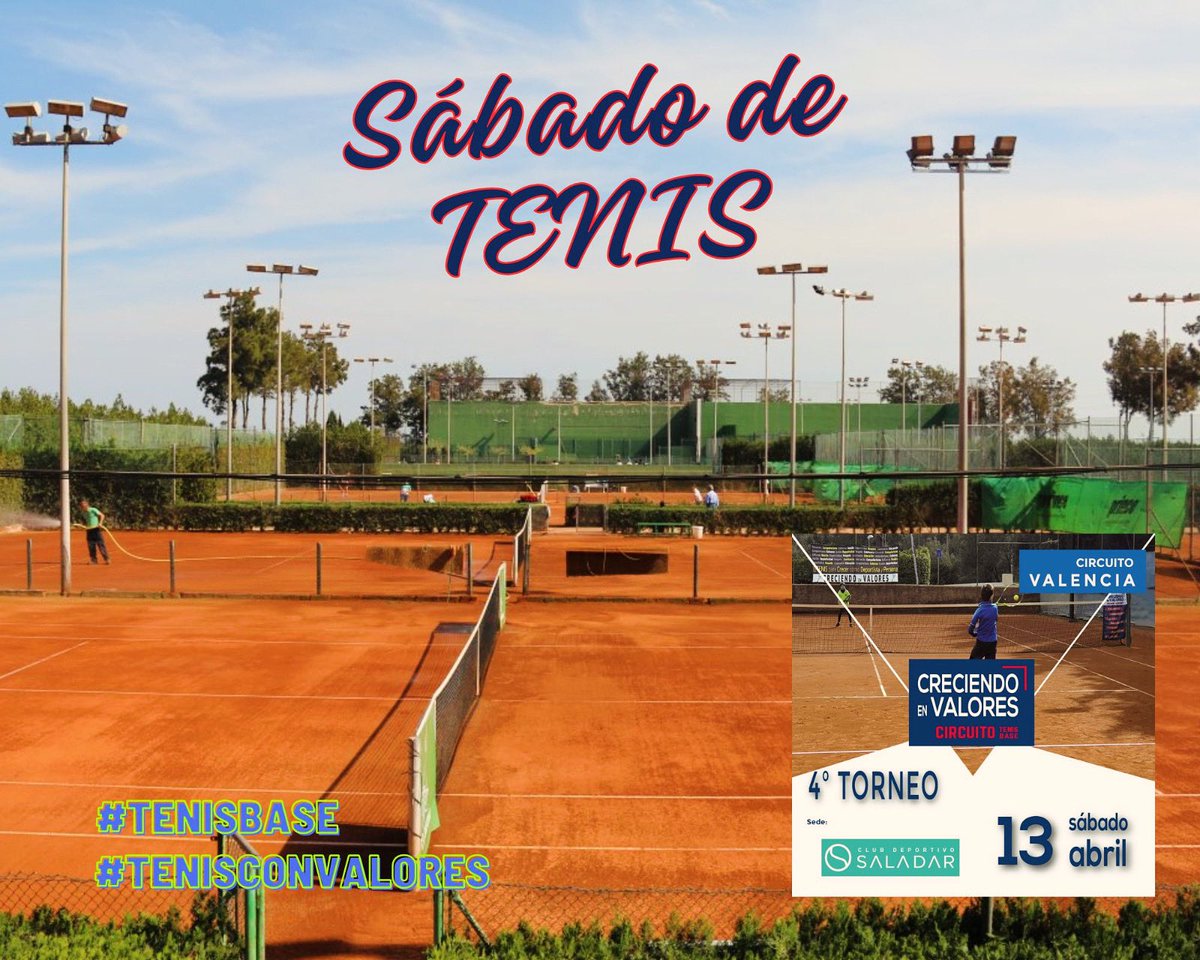 Gran jornada de #tenisconvalores en <a href="/CD_Saladar/">C. D. Saladar</a>