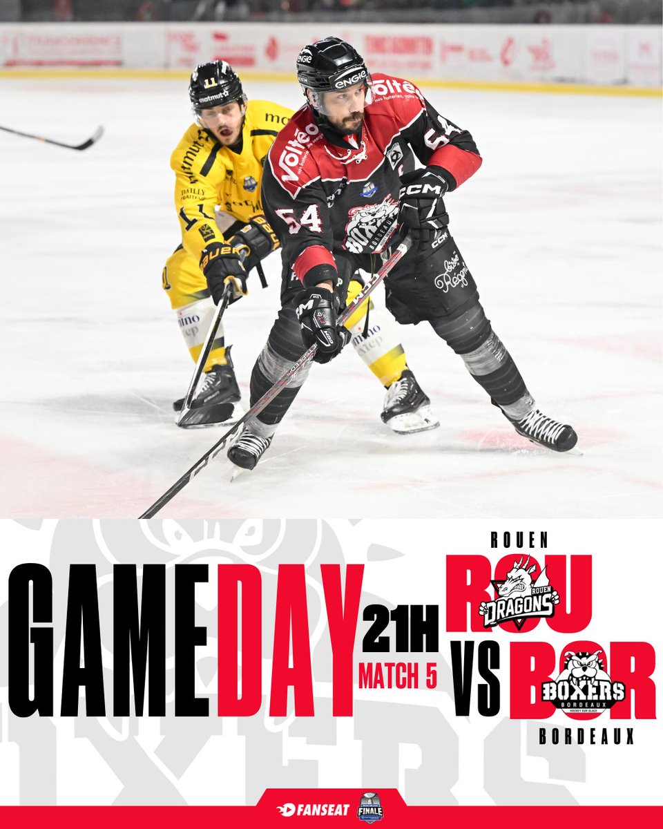 BoxersBordeaux's tweet photo. 🚨 GAME DAY 🚨

Rencontre de la plus haute importance ce soir ! Le vainqueur prendra l'avantage de la série 👀 
Let's go Boyz, on est avec vous 🔥

📲 Match à suivre sur Sport en France et l’application mobile des Boxers de Bordeaux

#LetsGoBoxers #SortonsLesCrocs https://t.co/4EKXuLV54R