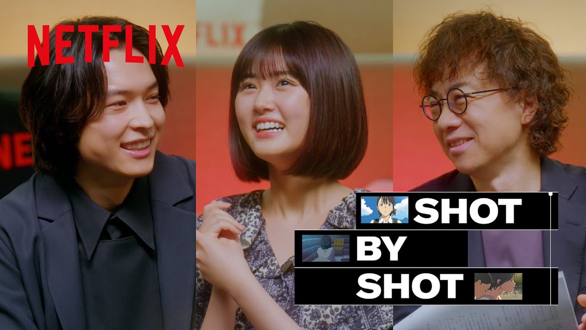 Get to know more about the magic behind Suzume! ✨ Featuring Makoto Shinkai, the lovely Nanoka Hara (Suzume), and Hokuto Matsumura (Souta)! 📺: youtu.be/556ITHH6PTs Suzume is now playing on Netflix 🗝