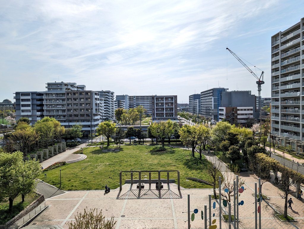 獨協大学前の風景
草加市立中央図書館より