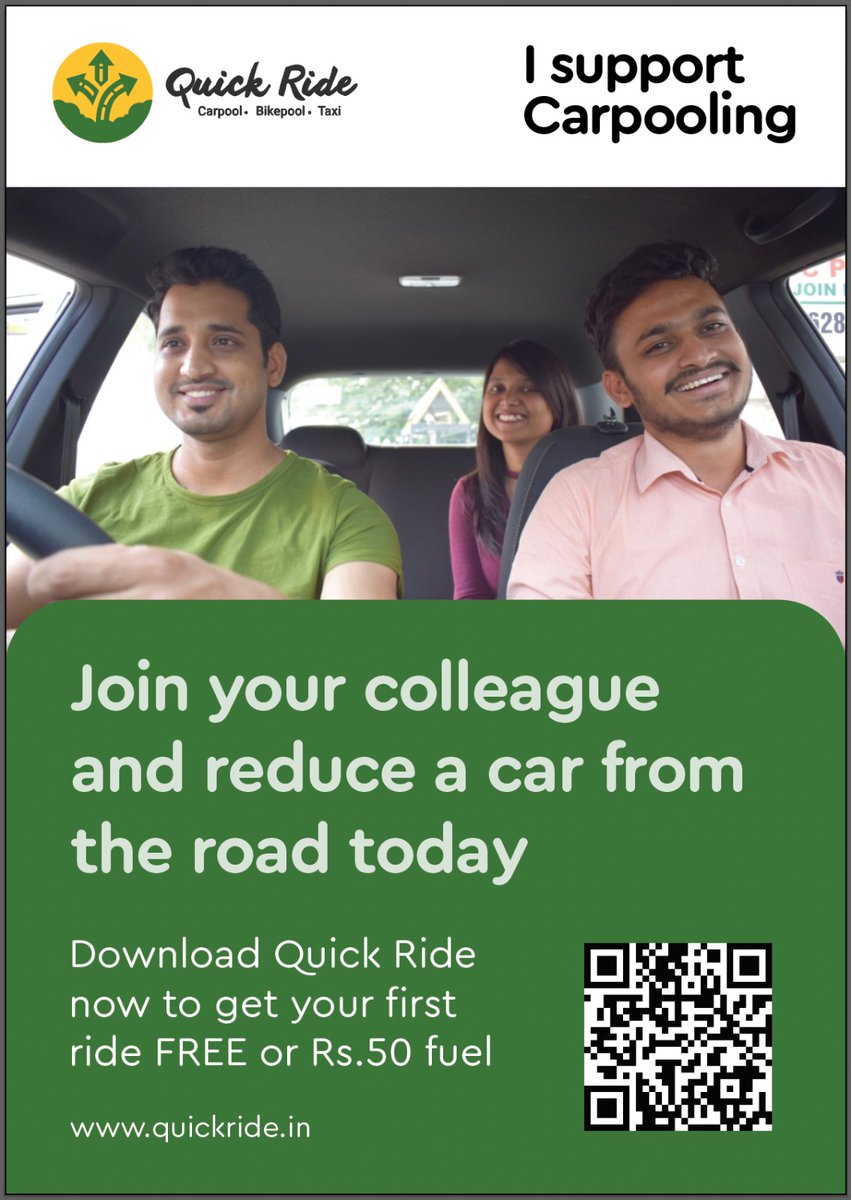 Join the Carpool Movement

Let's make commuting greener, more efficient, and more enjoyable together! Tag your colleagues and spread the word. 

#Carpooling #ReduceEmissions #Sustainability