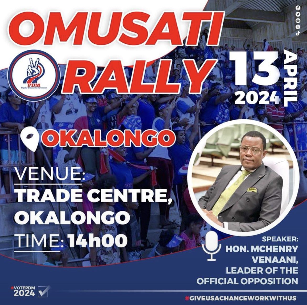 Join us as we engage the great ppl of Omusati !!