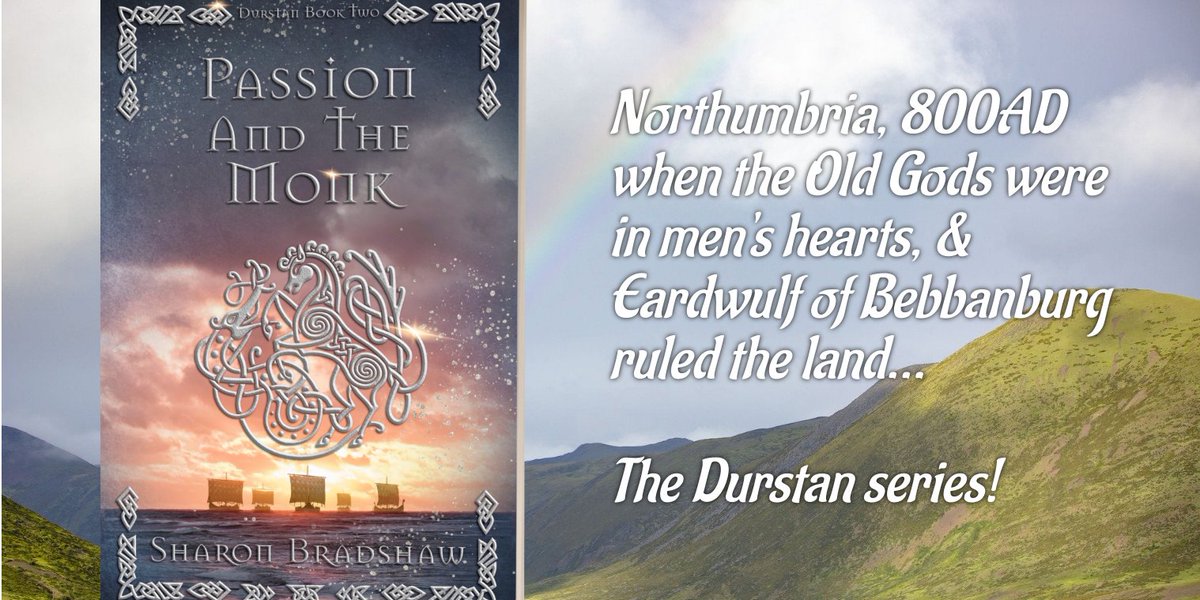 Passion And The Monk 💜 Threat of invasion by Coenwulf of Mercia, as #Vikings raid Lindisfarne & Iona. A lost love, murder & magic when tragedy occurs! Click the link.. for Amazon near you bookgoodies.com/a/B08Q7DTFYZ #KindleUnlimited Durstan & Ailan's story #BooksWorthReading now💜