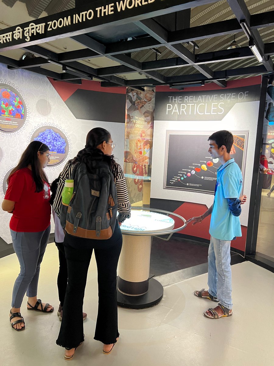 NSCMumbai's tweet photo. Visitors exploring the 'Vaccines: Injecting Hope' exhibition at Nehru Science Centre, Mumbai on 01.04.2024 & 02.04.2024.
#VaccinesInjectingHope #nscmumbai #sciencemuseumlondon #WellcomeTrust #britishcouncilindia #icmrorgination https://t.co/ySXL8RzKLT