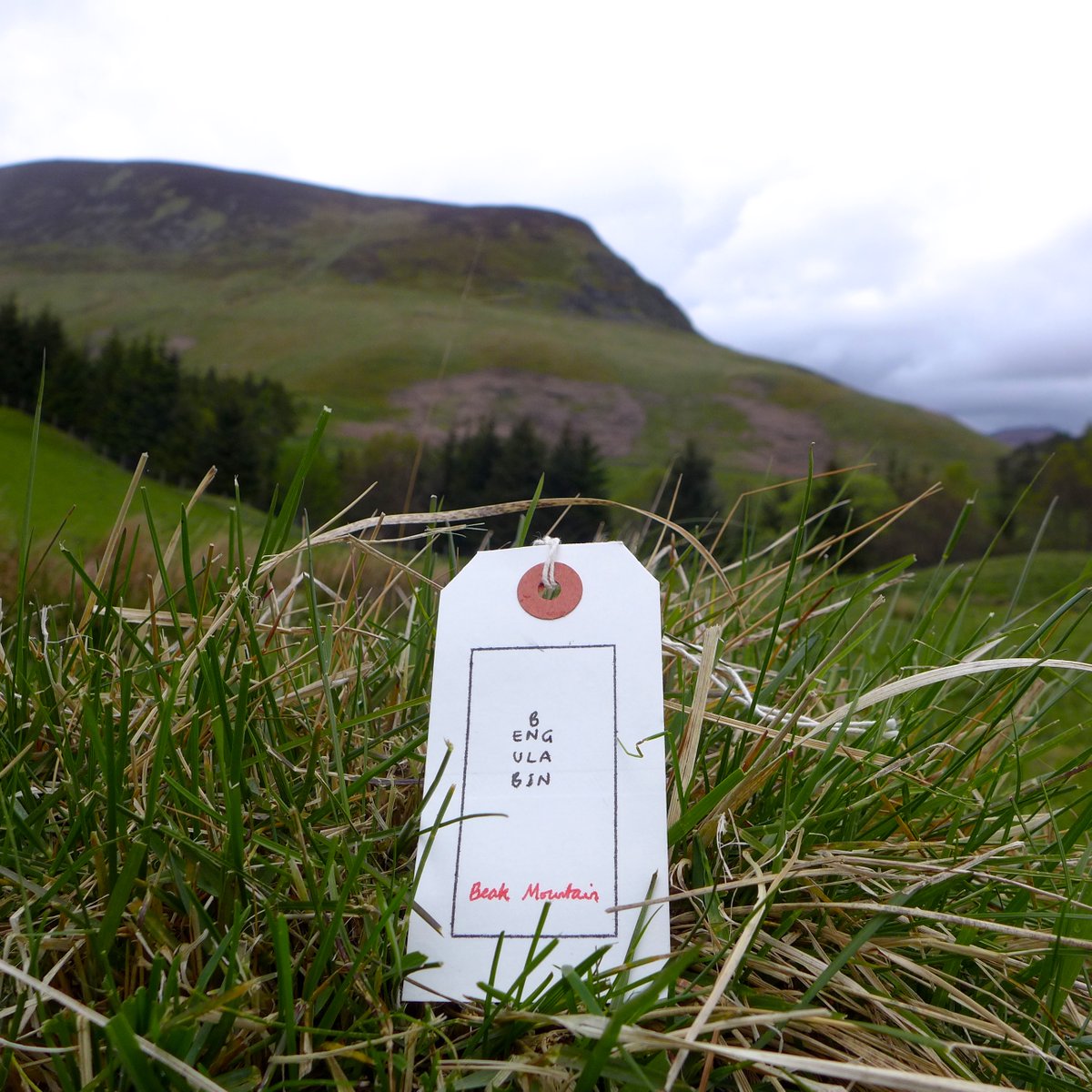 word-mntn (Ben Gulabin), beak mountain, by Diarmid's Grave, Glenshee, fairy-glen; the site of his struggle with the fairy boar. Hamish Henderson's ashes are interred on the summit. Myth, reality, and mythic reality.