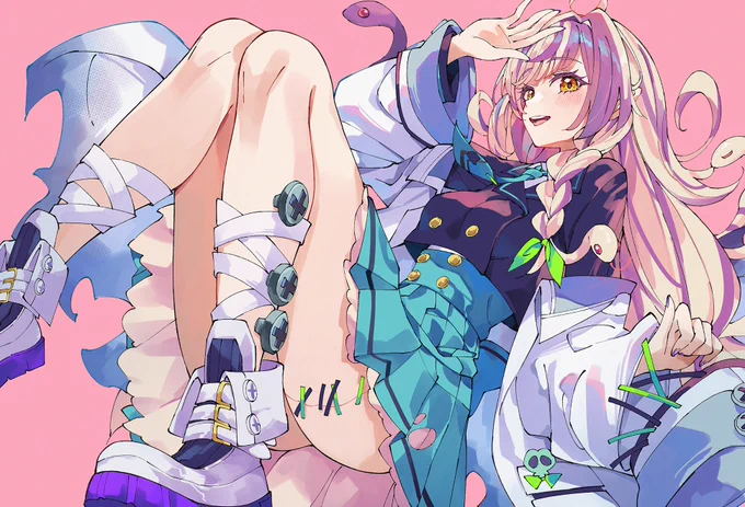 縛眼の麗蛇姫 シアナちゃん個人の方の依頼で描かせていただきました～#ヴァンガード 