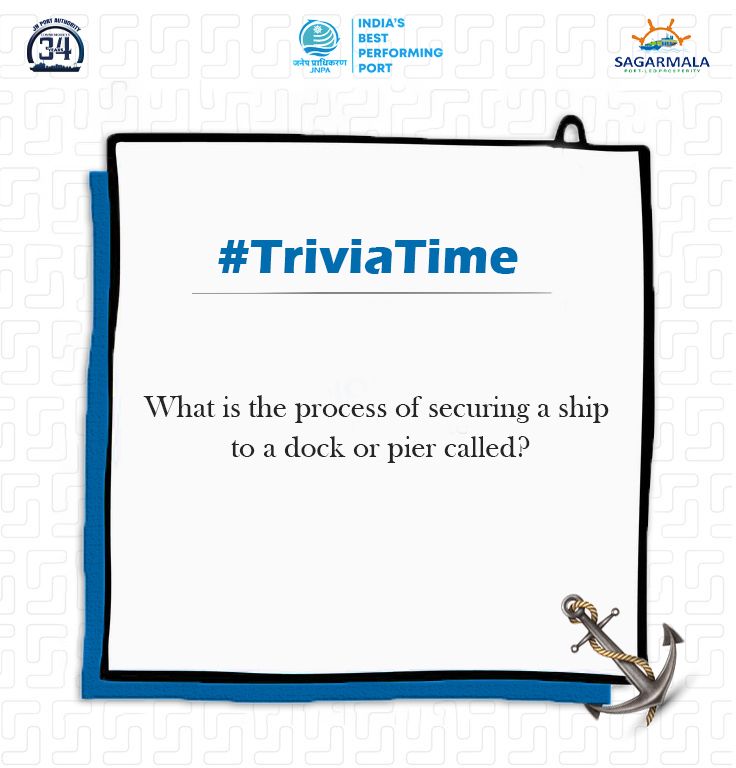 Test your maritime knowledge drop your answers in the comment below!
.
.
#PortTrivia #ShippingFacts #MaritimeMinds #IndiaPorts #TriviaTime #question #answer #ship #maritime #marineindustry #jnpaport