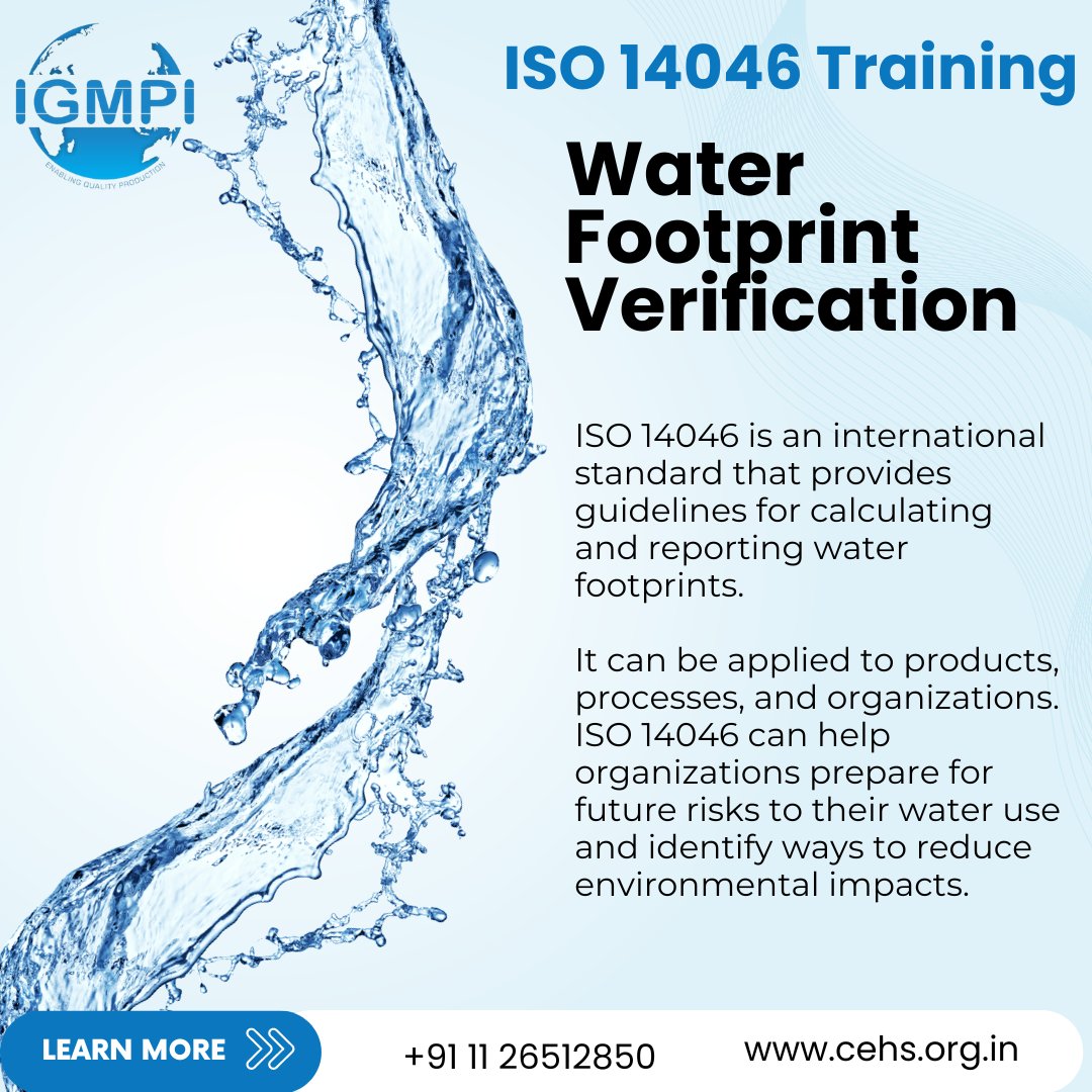 syedabbas_'s tweet photo. Unlocking Sustainable Solutions: Join us for a deep dive into water footprint assessment Build bridges for ESG using ISO 14046 
Check out our website https://t.co/nkNVymZy0r 

#WaterFootprint #ESG #ISO14046 #Sustainability #igmpi #india #gov #SustainableWater #WaterManagement https://t.co/PuE3y9CDas