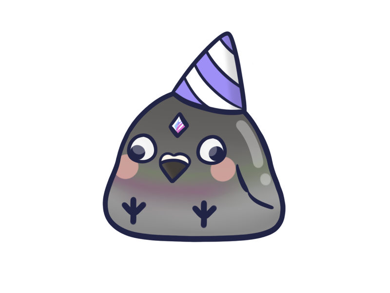 🪨🥳🎉 #pebblesona