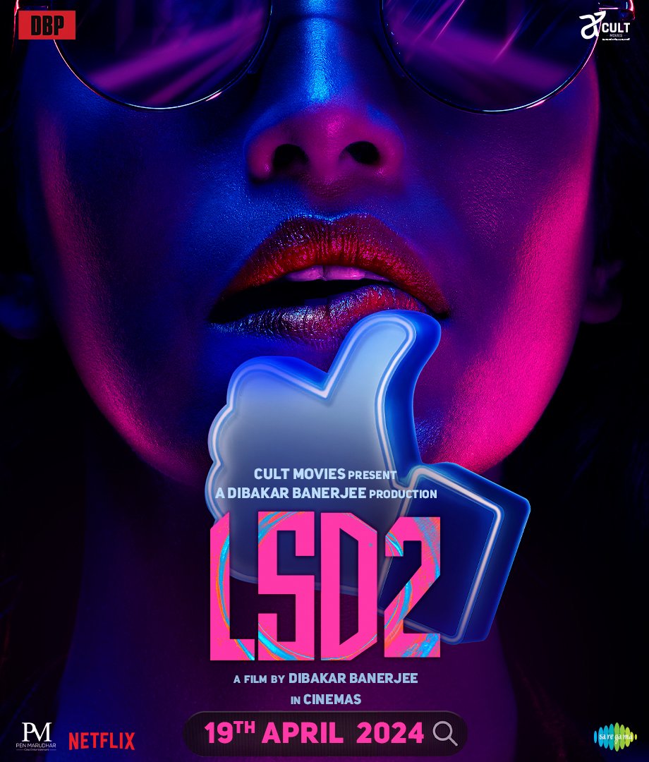 LSD2 ka ultimate Dose aa raha hai! Are you ready? #LSD2 in cinemas on 19th April @ektarkapoor #DibakarBanerjee @f.a.a.r.a @imouniroy @swastikamukherjee13 @tusshark89 @sophiechoudry @anumalikmusic @urf7i @paritoast @boniiiiiiiiita @abhinavissingh @thespianace @anushawtyy