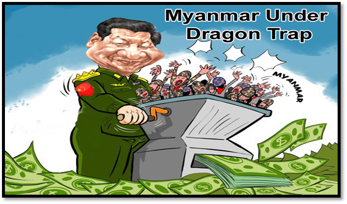 CMEC isn't merely a development project; it's a strategic move by China to diversify energy routes and extend market influence in Myanmar, potentially luring the nation in the China Debt Trap. Myanmar Under Dragon Trap