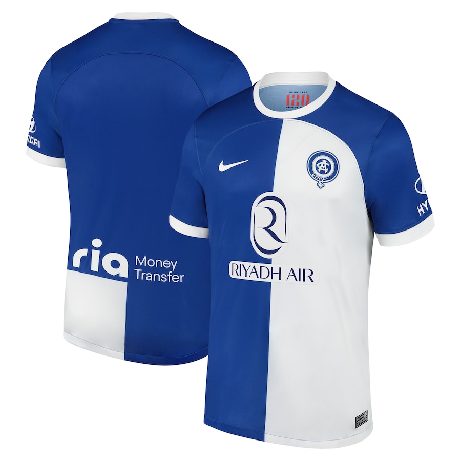 Juanarrien9's tweet photo. 🚨🚨🚨SORTEO🚨🚨🚨 

💙🤍

Los amigos de @Ctinfo_17 nos traen la camiseta de los 120 años que el Atlético va a utilizar por primera vez en Europa.

Para participar se debe dar RT a la publicación y seguir a las cuentas de @Ctinfo_17 y @MercadoATM 

El sorteo se hará el día posterior al partido. (Y si pasamos habrá alguna sorpresa)

Etiqueta a tus amig@s!!! Suerte a tod@s 🍀