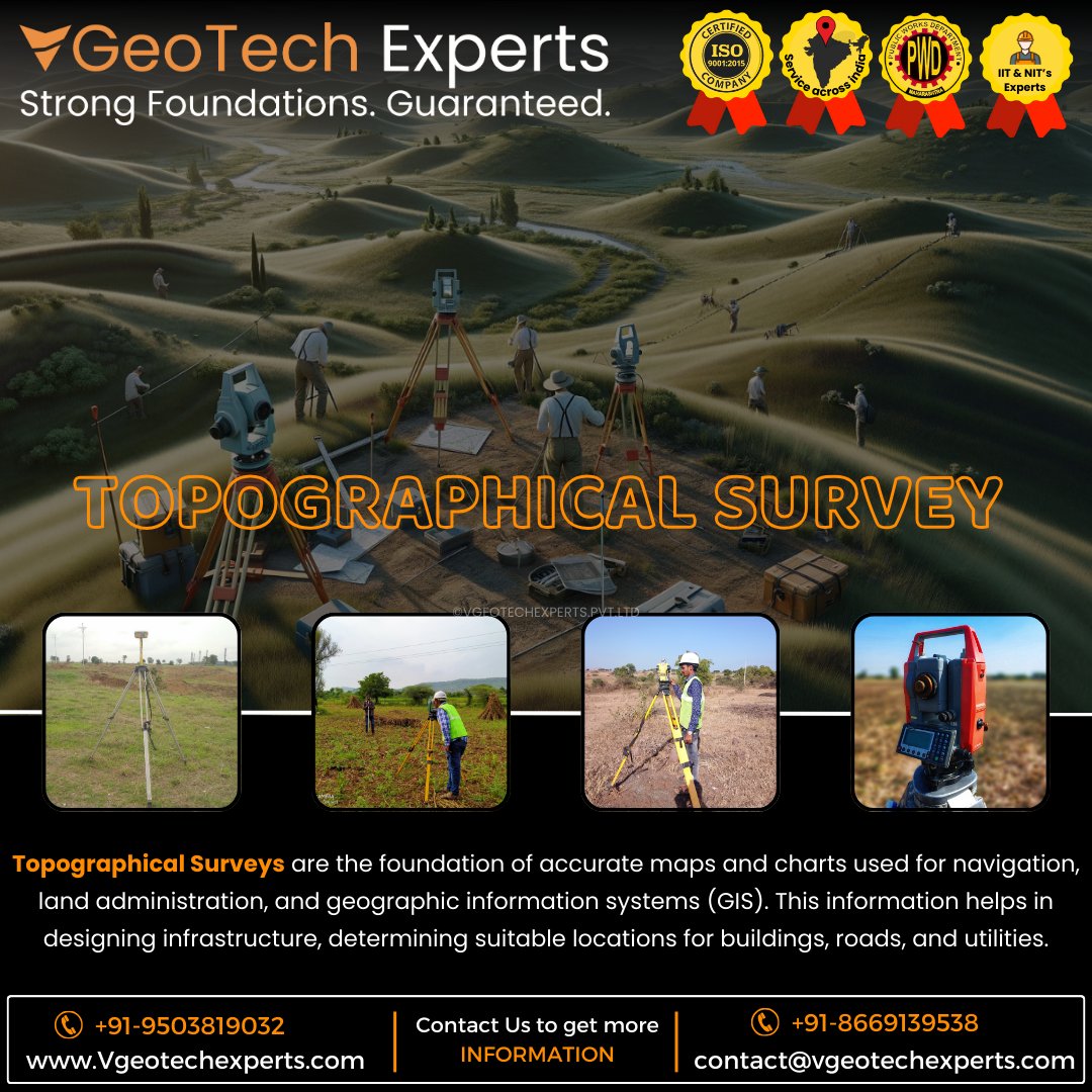 VGeotechExperts's tweet photo. We at VGeotech Experts Pvt Ltd are innovators dedicated to quality, not just service suppliers. using cutting-edge technology and a skilled staff of surveyors and Engineers.

#SurveyReport #Construction https://t.co/IW0B6918xd