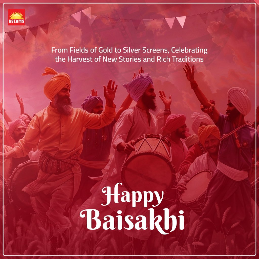 Celebrating Baisakhi at GSEAMS! 🌾🎬 Wishing you a harvest of joy and a year filled with inspiring stories. 

#GSEAMS #ArjunSingghBaran #KartkDNishandar #baisakhi #celebrations #harvestfestival #happybaisakhi