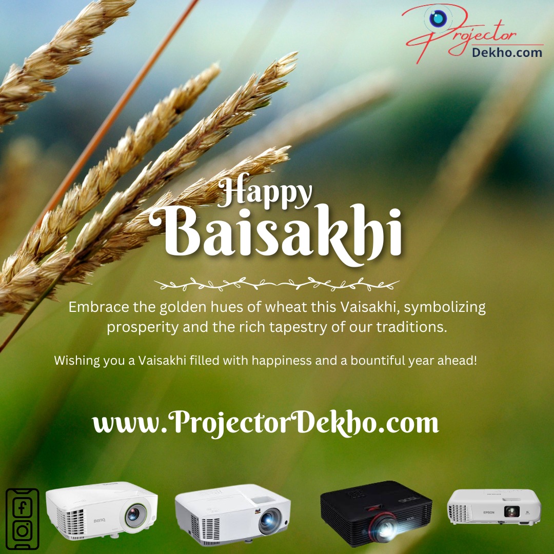 ProjectorDekho's tweet photo. We wish you a harvest of joy, prosperity and endless blessings on this Baisakhi! May your life be as colourful and joyful as the festival itself.

Happy Baisakhi to you all

https://t.co/rx05W2bTKc

#projectordekho #luxury #projector #HappyBaisakhi  #epsonprojector #BenQProjector https://t.co/ziJLkGJeDO