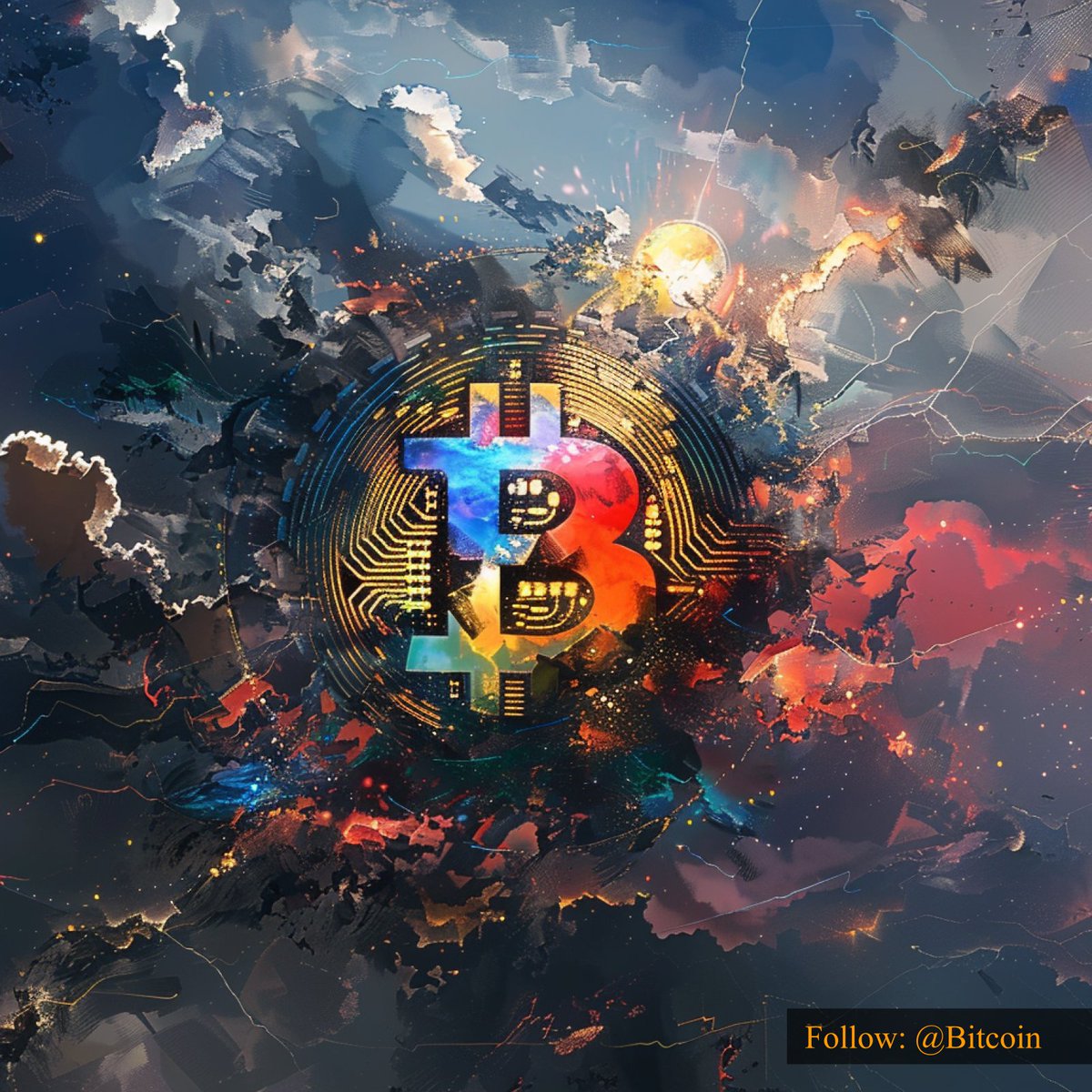 #Bitcoin: Soaring Above the Clouds, Elevating the Future of Finance with Every Transaction. ☁️💼