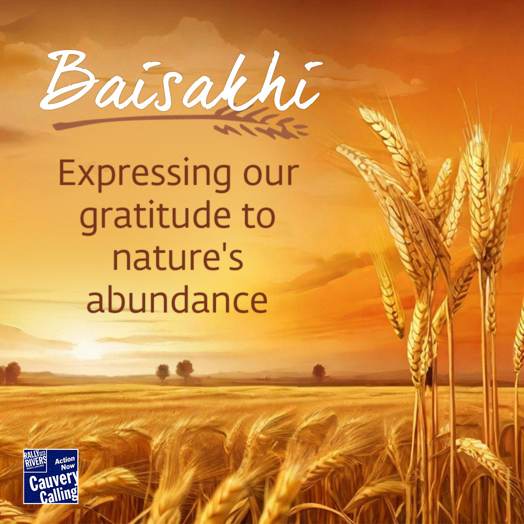 As spring unfolds its vibrant palette, let’s celebrate #Baisakhi 2024 by committing to nurture the very foundation of life – soil and the invaluable efforts of our farmers.
Join us in breathing life and color back into our earth. Donate a tree, and be a part of the #SaveSoil…