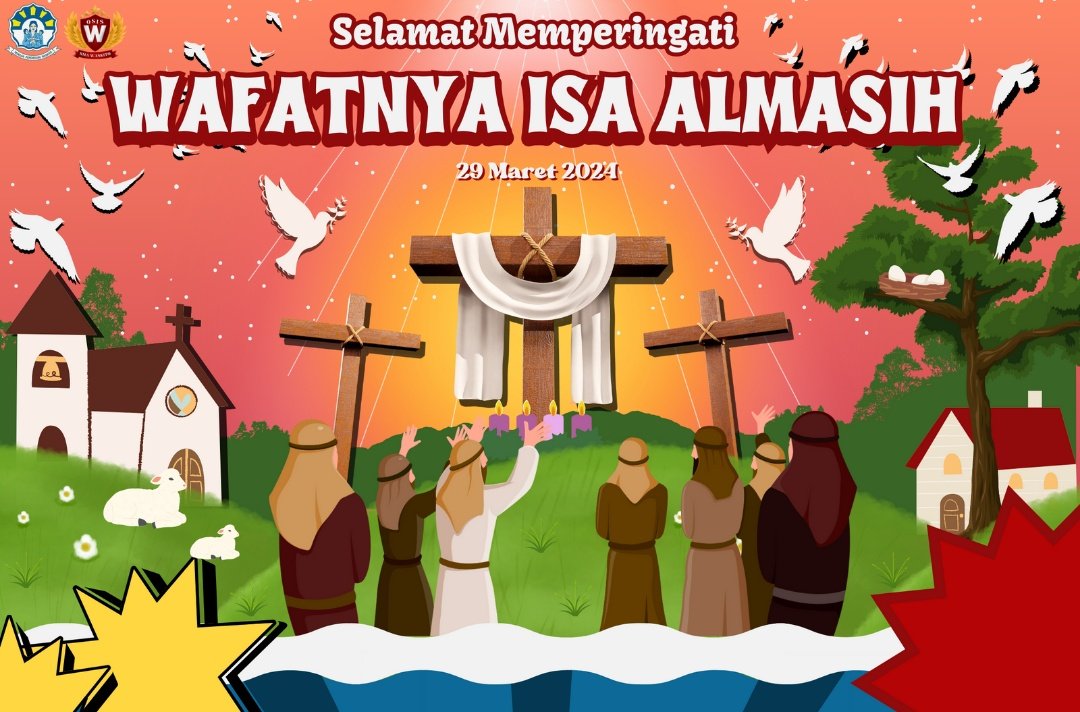 osismawaskito's tweet photo. Selamat Hari Suci Isa Al Masih✝️🌟
Halo Waskito citizens!!
Di hari Perjanjian yang suci ini mari kita menyambut dengan hati terbuka dan bersih😆❗️. Makna dari Isa AlMasih bukan sekedar tentang Hari Kematian-Nya namun juga hari dimana setiap dosa kita telah ditebus oleh pada Nya https://t.co/kB9kXMiLip