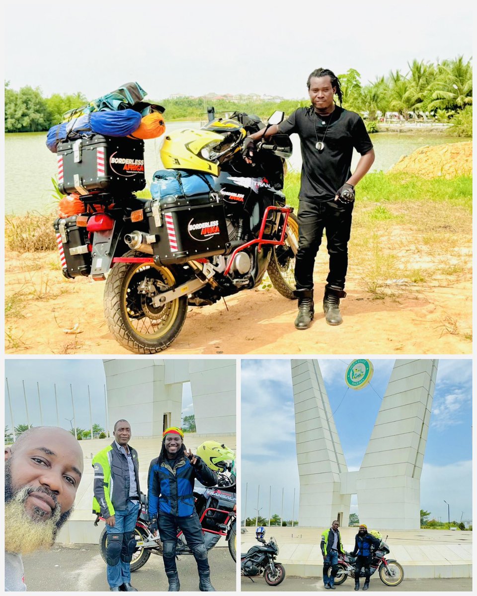 🇬🇭 Ghanaian content Creator, Goshers, Is currently riding across Africa as he campaigns about a “Borderless Africa” . This initiative is to make room for Africans to travel within the continent with ease. Ghana is proud of @goshers_