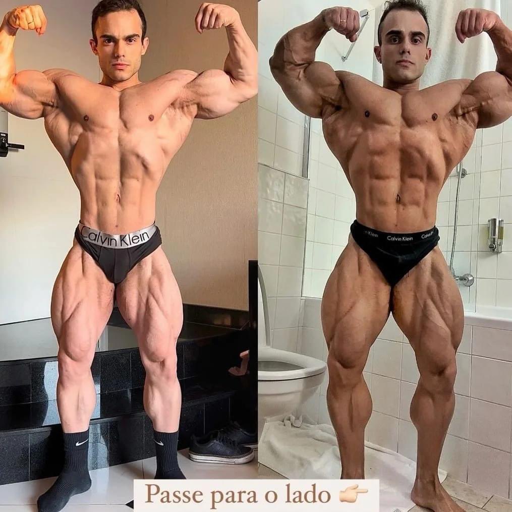 The Transformation In 1 Year Of Lucas Garcia And 12Kg Added To His Frame.