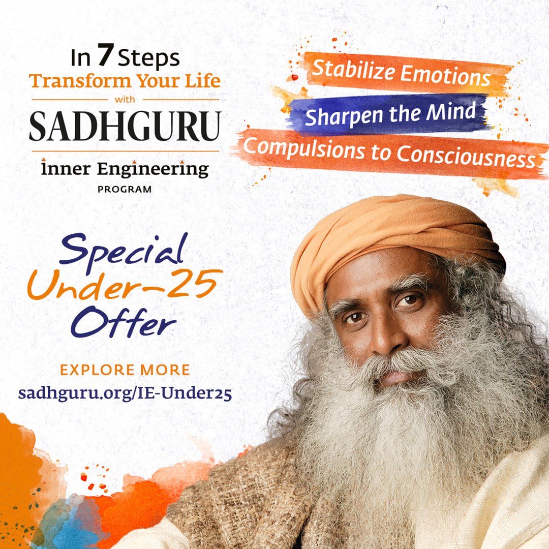 Living a complete life looks different for everyone, as each person has different desires and goals. Living joyfully, balanced and without limitations are all ingredients that can help one live more completely no matter what one chooses to explore in life. Inner Engineering is an