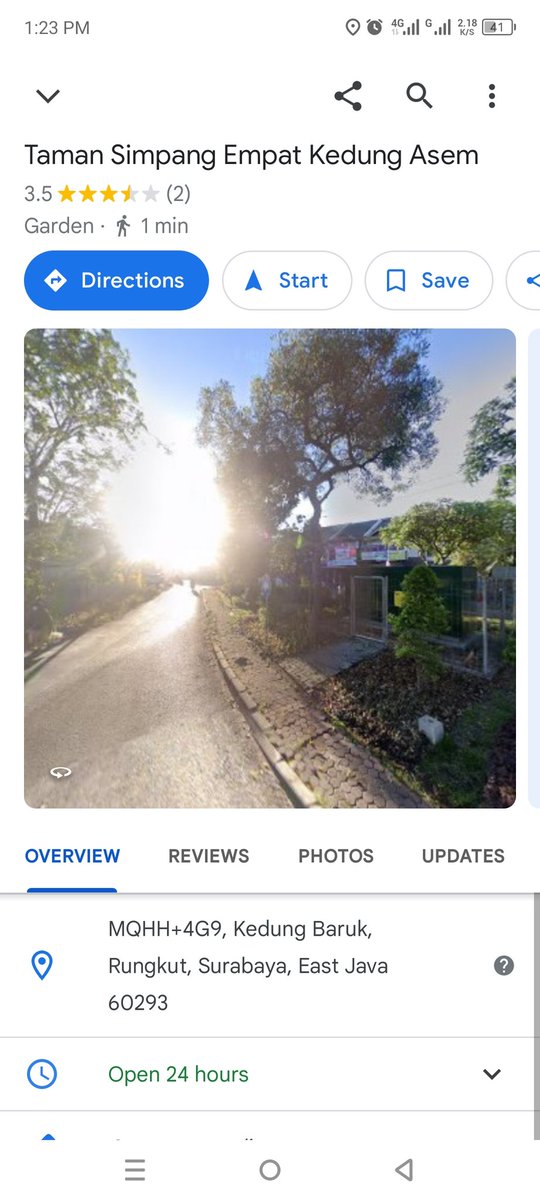 adiatmadi's tweet photo. @SapawargaSby @e100ss
Selamat siang, lapor ada bocor air dari taman sudah beberapa hari di Rungkut. Terlampir lokasi di Google Maps. Terima kasih https://t.co/6WAJdGunKa