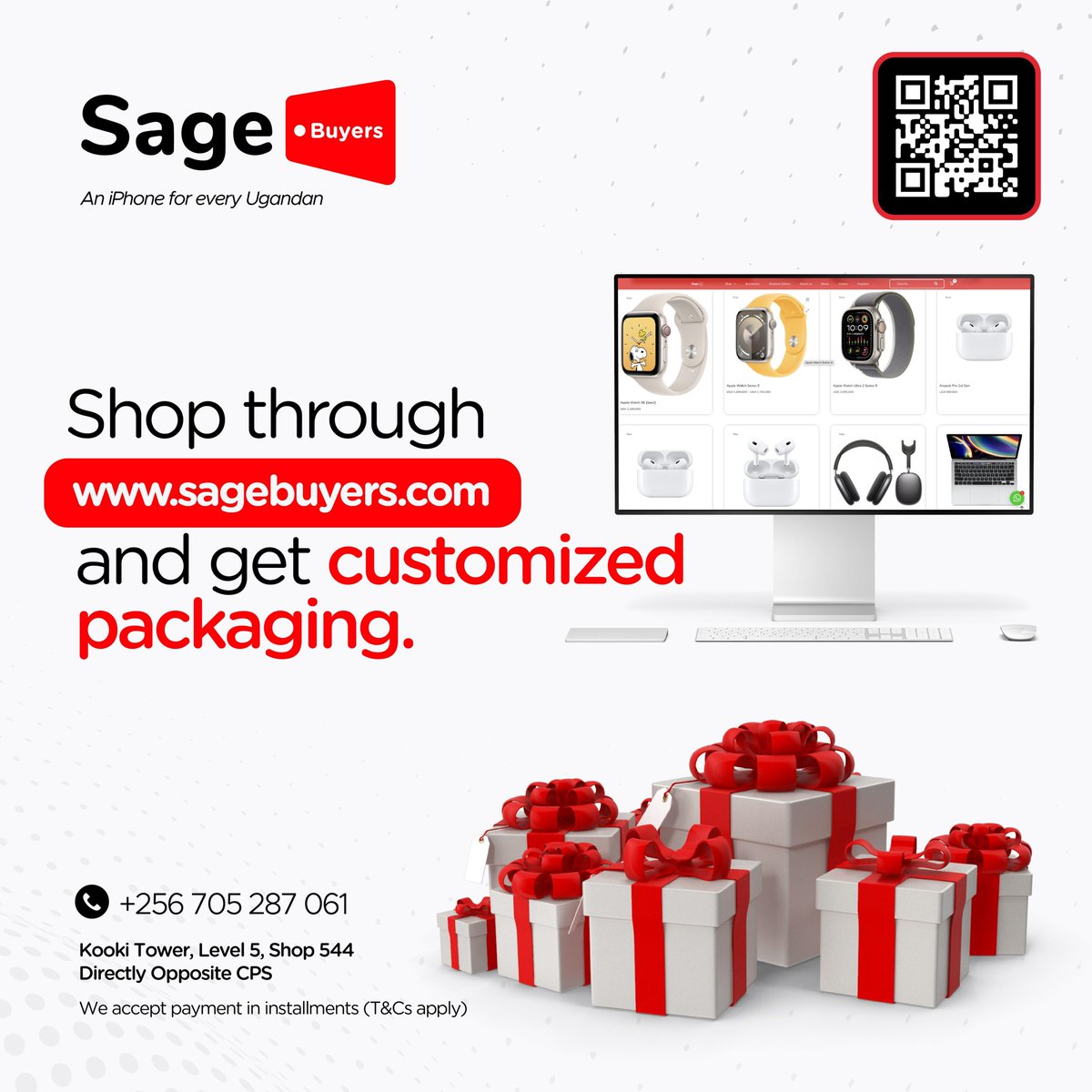 We love our customers! That's why we offer customized packaging for your orders at sagebuyers.com. Experience the difference when you shop with us! #SageBuyers