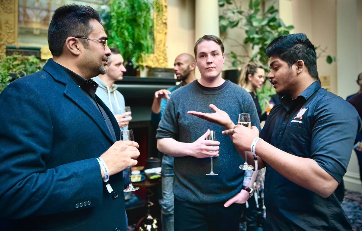 More from Paris Blockchain Week Our team at Dojima had a fantastic dialogue with the @Solana Developer Relations team at the @cointelegraph private event in #ParisBlockchainWeek2024 . . It's encounters like these that drive innovation and strengthen our community. .