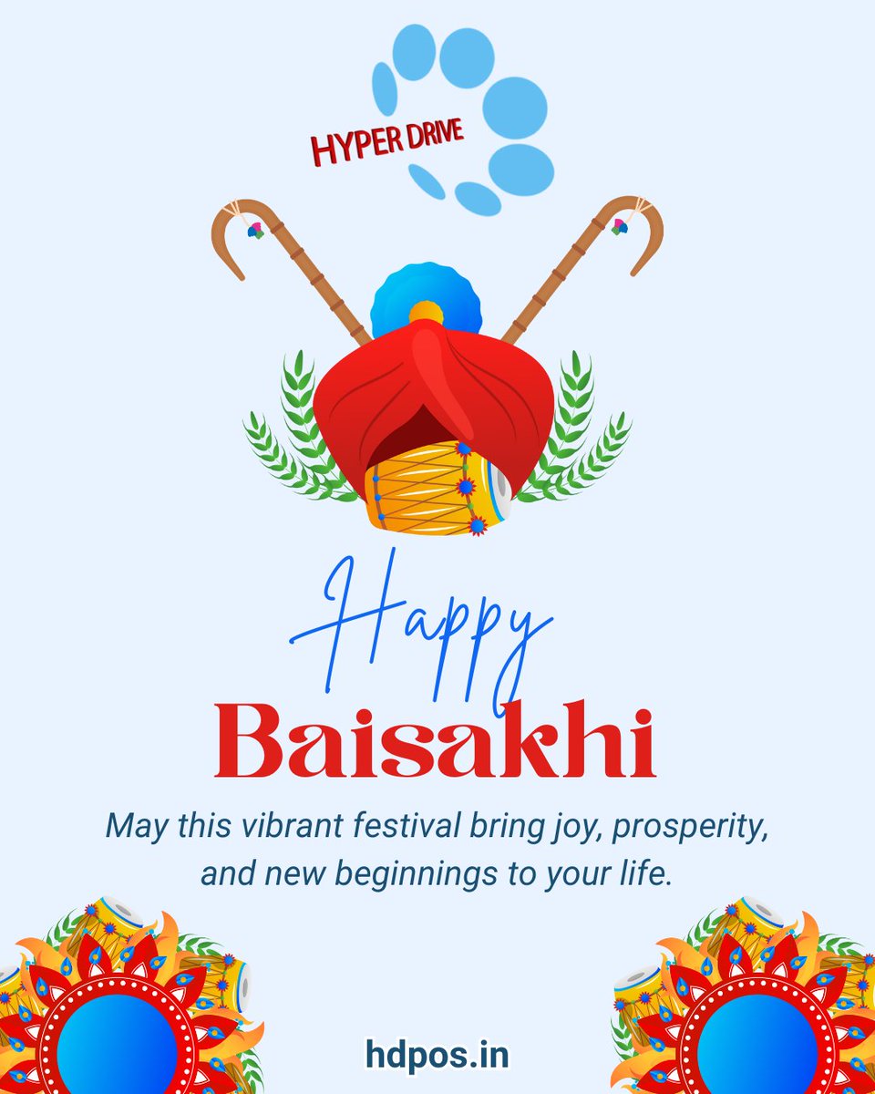 Happy Baisakhi from HDPOS! May this festive season bring joy, prosperity, and success to your business!

#hdpossmart #billingsoftware #Automatedbilling #revenuemanagement #smallbusinessbilling #cloudbilling #hdpos #smartsoftware #pos #erp #billingsystem #digitalinvoicing