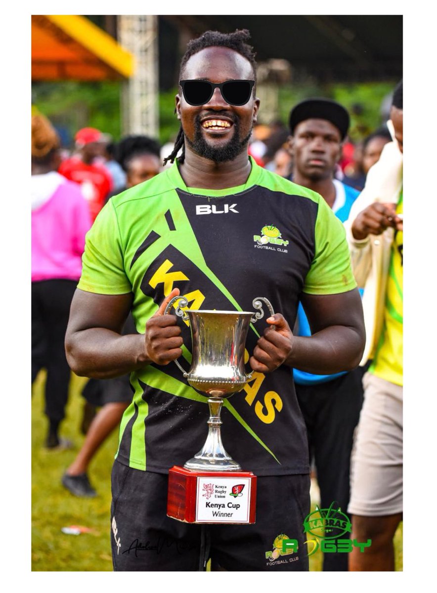 Talk about growth and three Kenya Cups later. Considering his age, this guy is entering his rugby prime years. Walter Okoth 1️⃣2️⃣ #RugbyKE