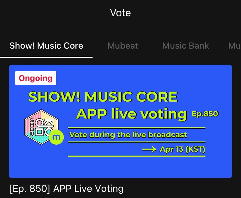 MOAlert⚠️ 🔅MUSIC CORE Live Vote 🎯Rank 1 with large gap Vote for #TXT_DejaVu MOA! Use all accounts! Make sure you have converted your beats into Live Voting tickets (max 5/acc) 🗳MUBEAT 🔗 [Ep. 850] APP Live Voting mubeat.page.link/6g8v7 #MO4TXT #MOAisONE…