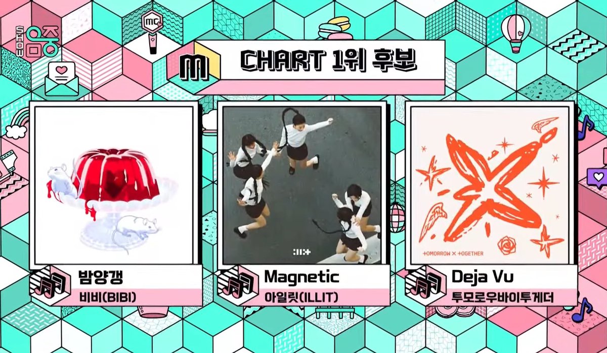 'Deja Vu' is nominated for 1st Place in Music Core. #TXT_DejaVu READY WITH LIVE VOTING!! 😉