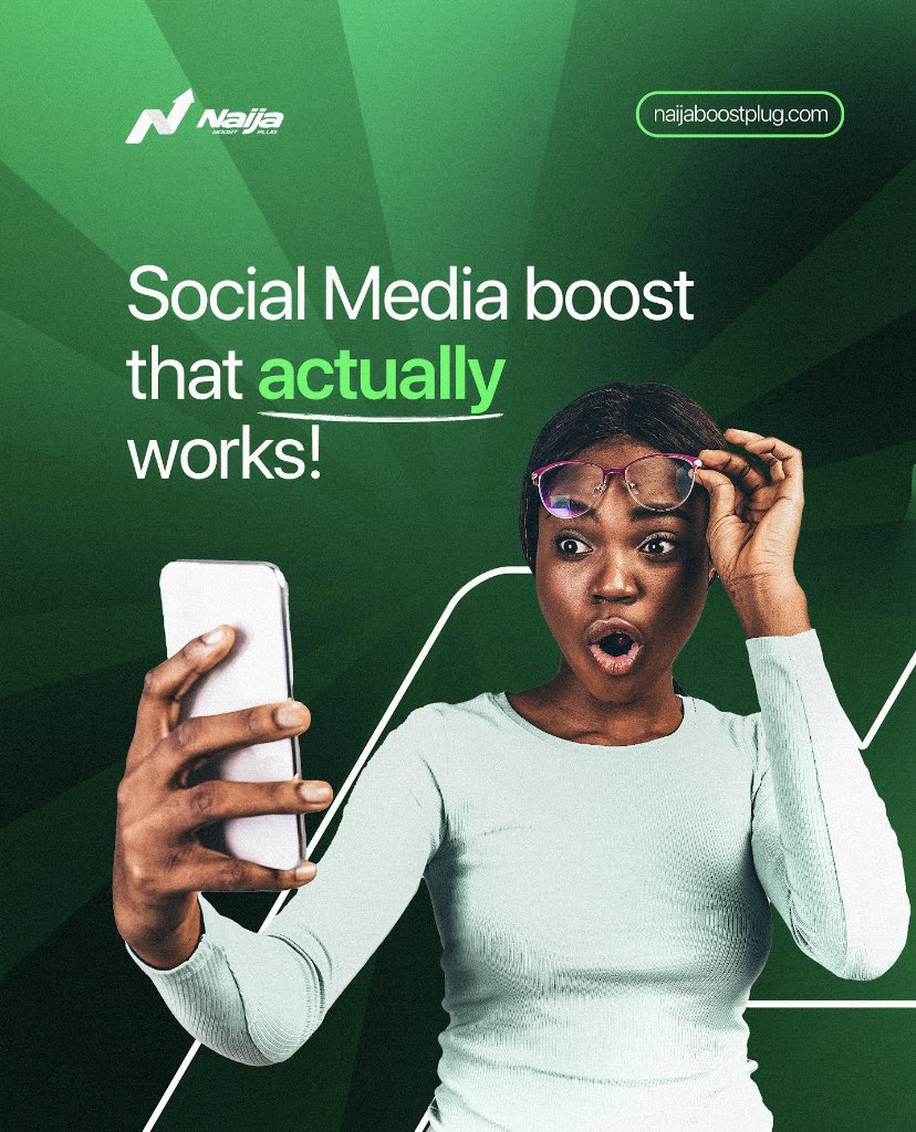 Reach your social media campaign goals and gain active followers for your business or brand to attract a broader audience. Check out naijaboostplug.com for top-quality and affordable services. They guarantee delivery in 30 minutes or less and are dependable. #NaijaBoostPlug