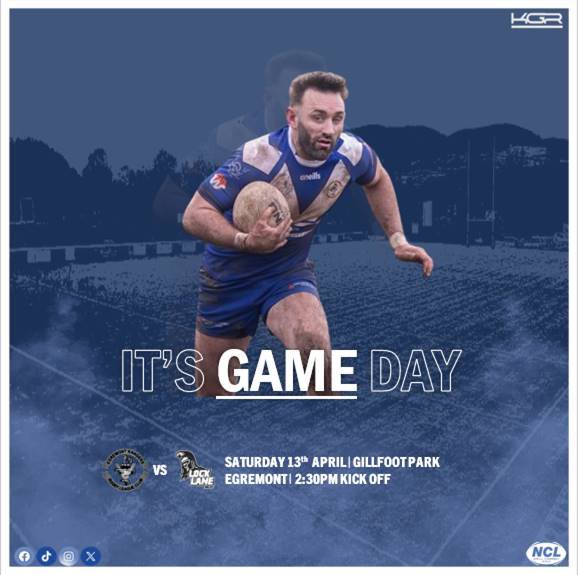 𝙄𝙏’𝙎 𝙂𝘼𝙈𝙀 𝘿𝘼𝙔 🙌

Let’s Do This

🏆 <a href="/OfficialNCL/">National Conference League - RL</a> Prem Div, R6
🆚 <a href="/LockLaneOpenAge/">Lock Lane ARLFC</a> 
📆 Today (13/04/24)
⏰ 2:30pm KO
🏟️ Gillfoot Park
🎟️ Adults £3, Conc £2 &amp; U16’s Free
🤝 @cmbcuk 
🎶 Luke Matear (6pm)

#UpTheMont | #TheTeamForMe | #CowshedArmy🐮🛖