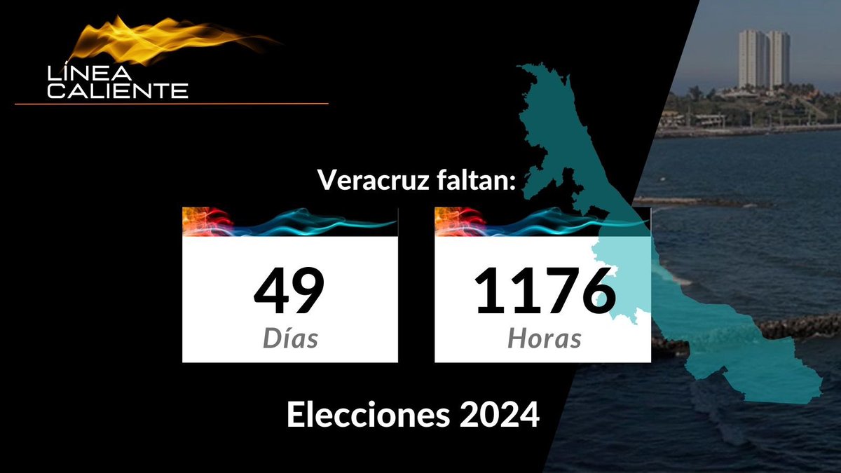 #Elecciones2024MX en cuenta regresiva. Votar es una forma de manifestar tu opinión, no dejes que “otros” decidan por ti. #VeracruzParaLosVeracruzanos