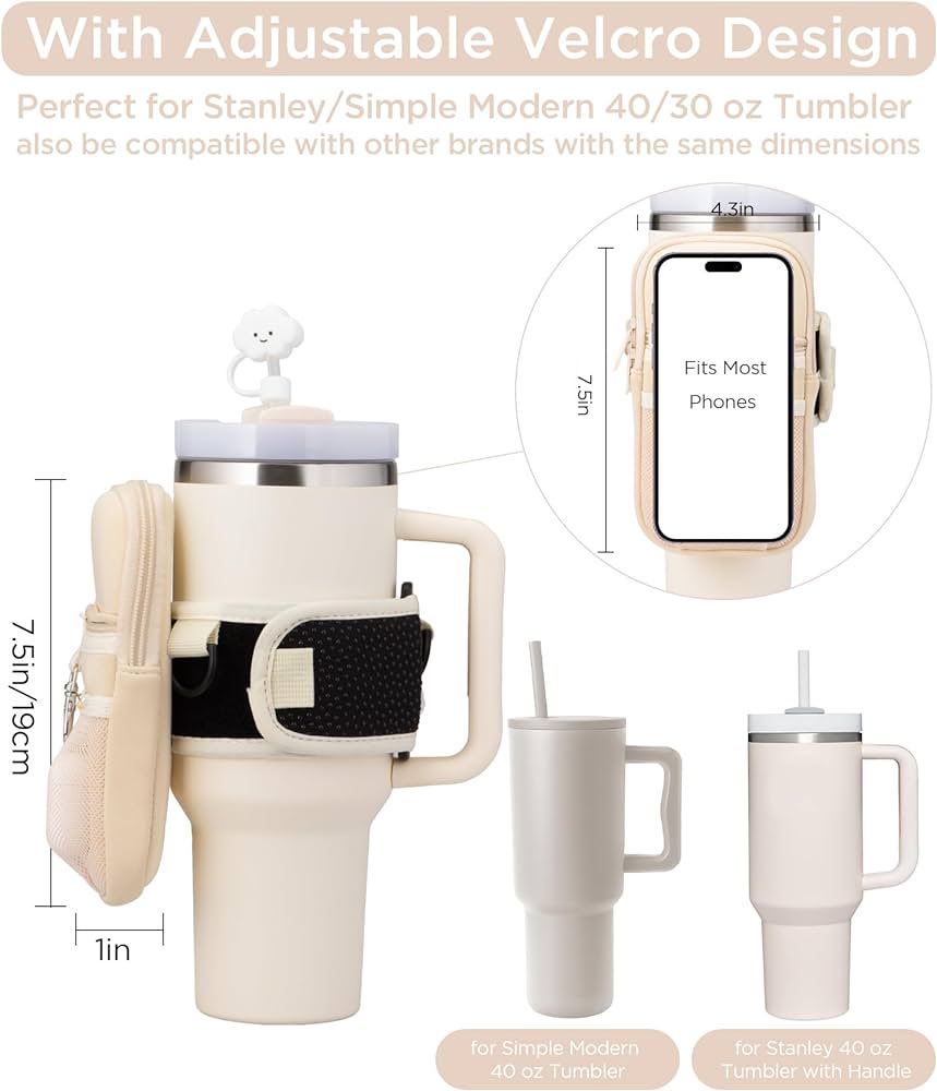 🥤Water Bottle Holder with Strap for Stanley Water Bottle now $4.38 via Amazon

✌️Clip 30% Off Coupon

🏷️ Use code 50OCRZ8N at checkout

🔗 - amzn.to/3TUF9Pz

#LRDeal | #AD