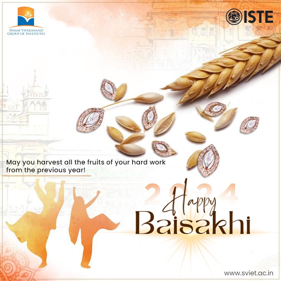 May the vibrance of Baisakhi fill your life with joy and prosperity! 📷📷 Wishing you a harvest of happiness from SVGOI!
#HappyBaisakhi #SVGOI #FestiveCheer #SVIET #Baisakhi #punjab