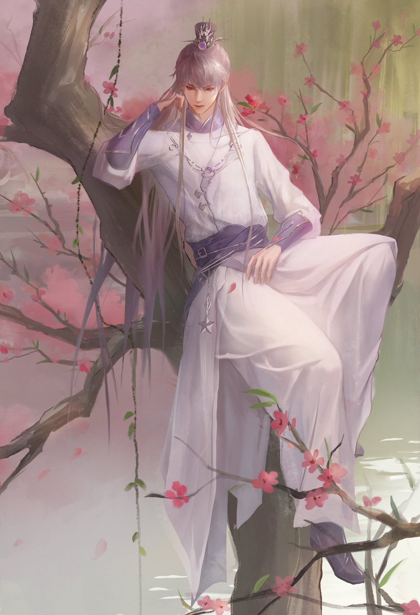Yanzhixiao's tweet photo. 落花时节又逢君

#Xavier #沈星回 #심성훈 #セイヤ #LoveandDeepspace #恋与深空 #러브앤딥스페이스 #恋と深空 https://t.co/zATPpgKIlS