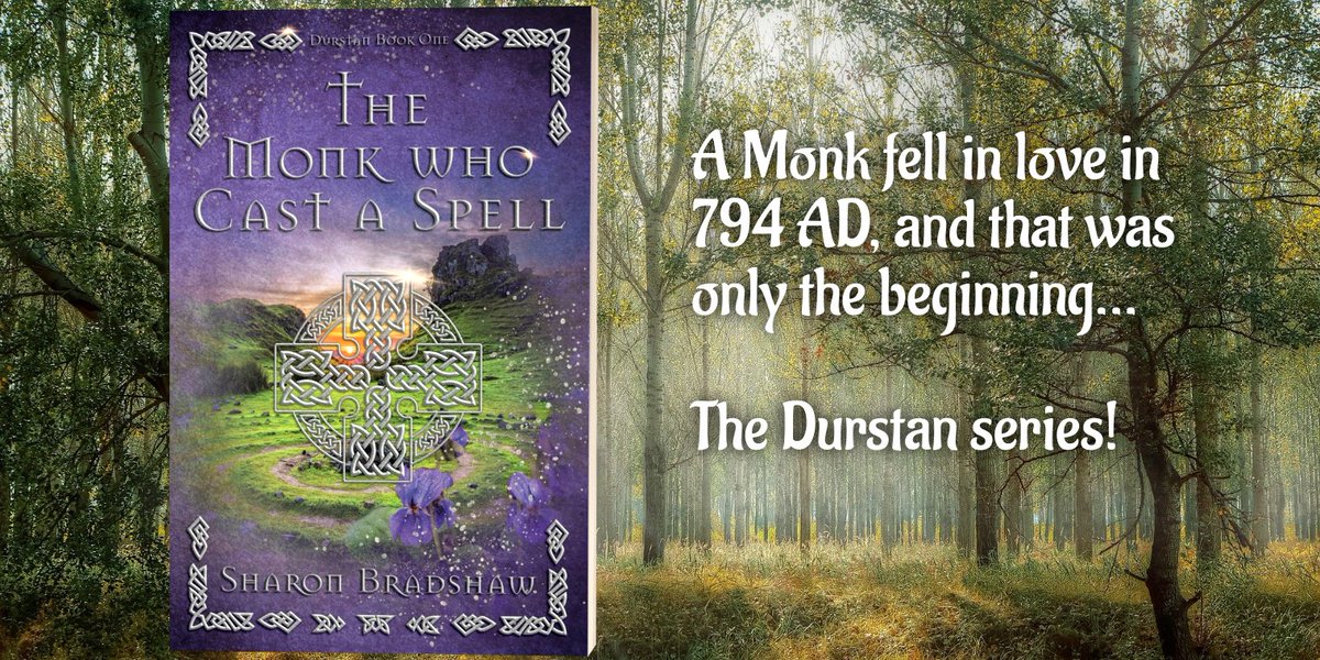 The Monk Who Cast A Spell 💜 #Vikings #Magic &a forbidden love in 794 AD, when the Old Gods were still in men's hearts. So what did happen to the Druids? Beth? Click the link.. for Amazon near you bookgoodies.com/a/B08Q7DTFYZ #KindleUnlimited #HistoricalFiction for #booklovers now!💜