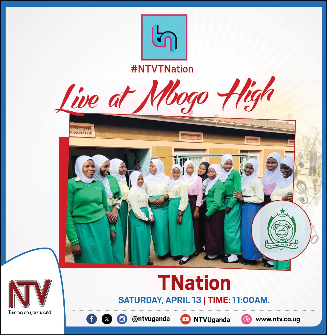 Saturdays  are for T Nation, we are live at Mbogo High School tune in at 11:00AM only on @ntvuganda 
#NTVNation