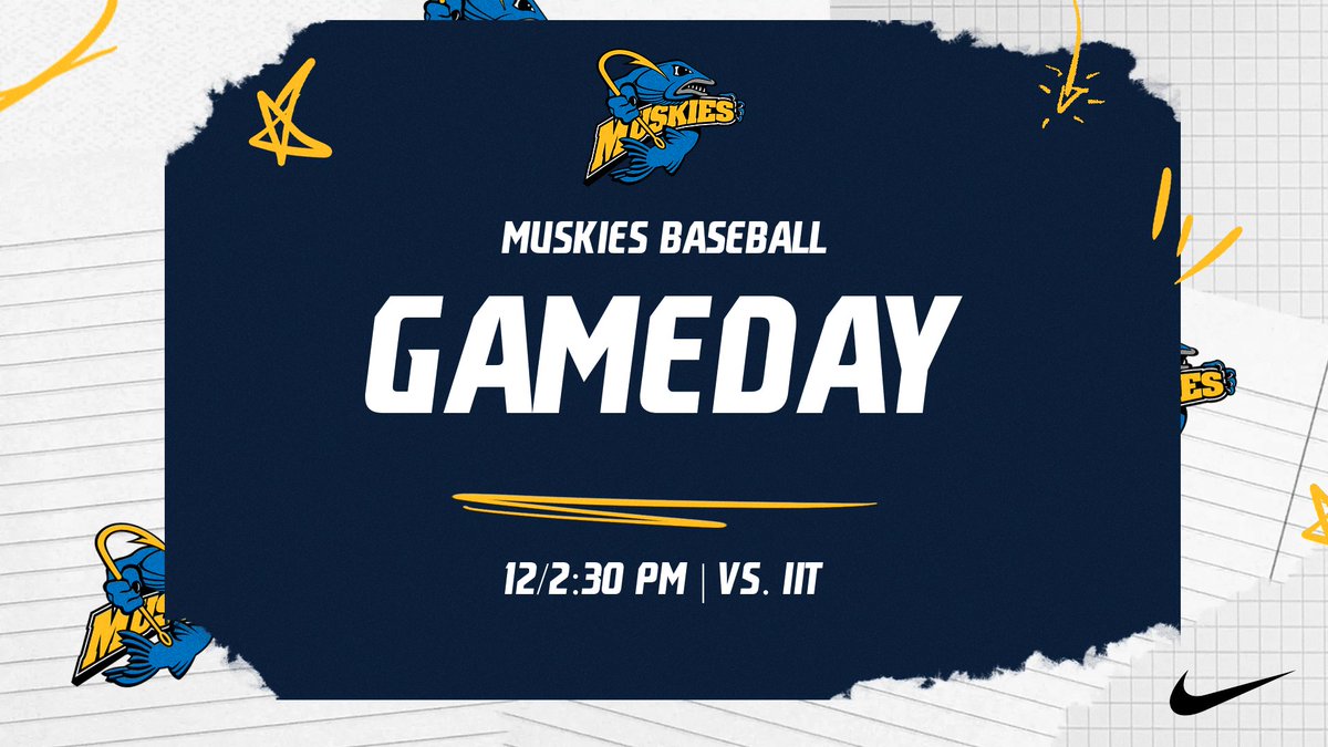 What's better than a Saturday full of Muskies Baseball? Come out and cheer on the team all day today at home! #GameDay