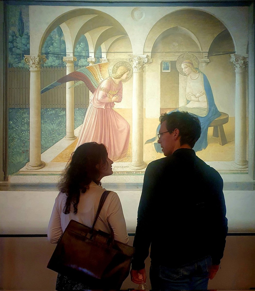 Amore (Love), Annnunciazione di Beato Angelico (Fra Angelico Annunciation).
#museumlife #vitadimuseo
#MinisterodellaCultura #mic_italia
#MiC
#museitaliani
#Direzionemuseitoscana 
#museodisanmarco 
#BeatoAngelico #FraAngelico 
@mic_italia
@museitaliani