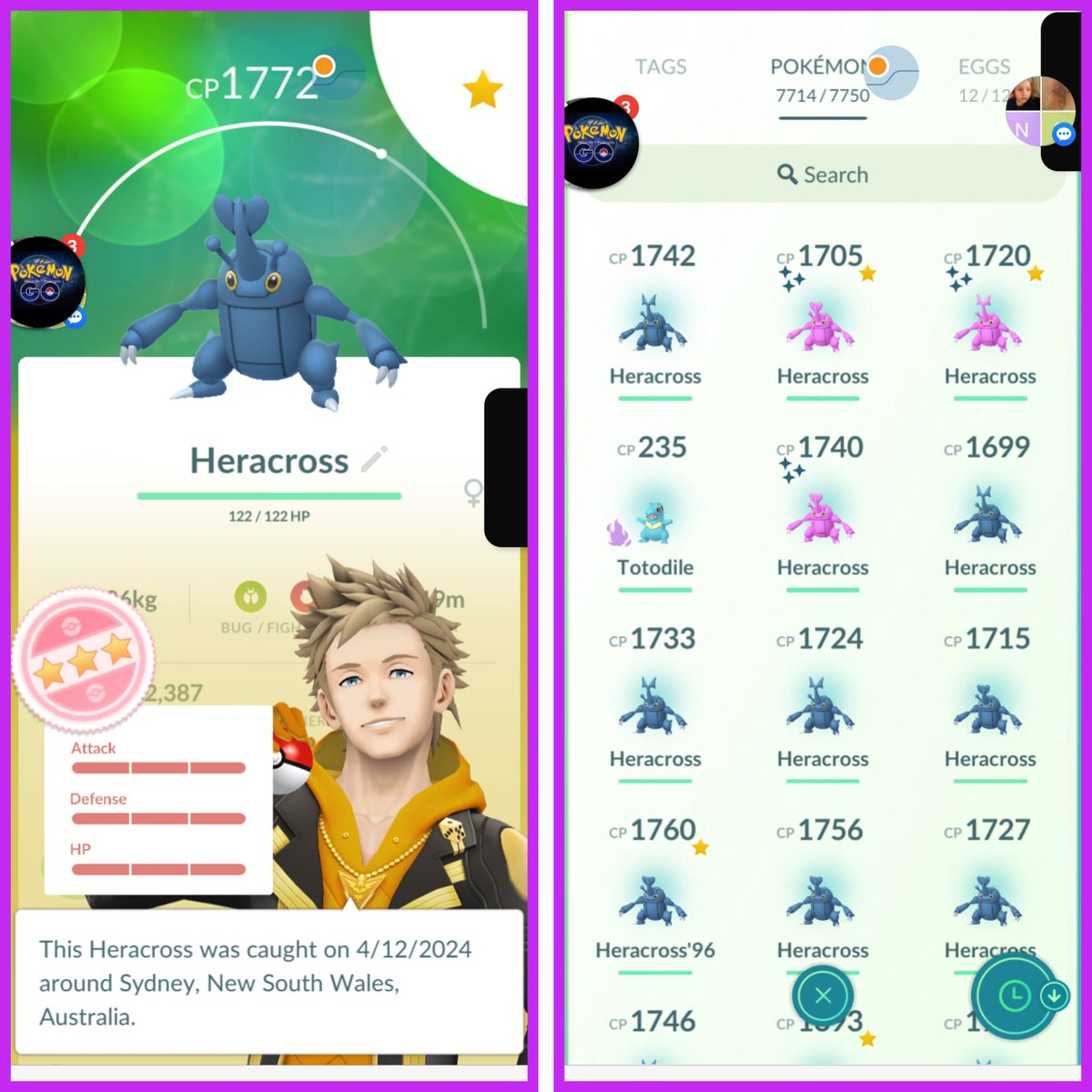Thanks for the hundo on the 19th raid and the 3 shiny back to back to back <a href="/ItsFleeceKing/">FleeceKing</a> much thanks for the invites