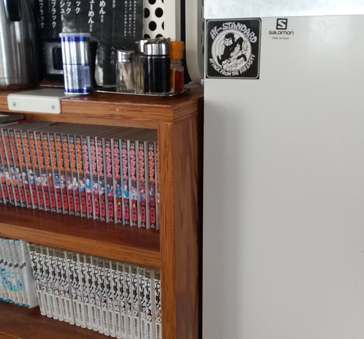 ShibataDread69's tweet image. HIーーーCOーーーーー🔥🍜🔥

#インディアナペイサーズの帽子で 
#ThePORTER 🧢 #麺まで黒い 🍜🔥